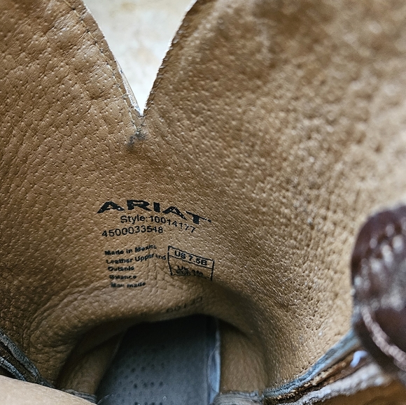 ARAIT Cassidy Leather Cowboy Boots 👢 - Picture 5 of 5